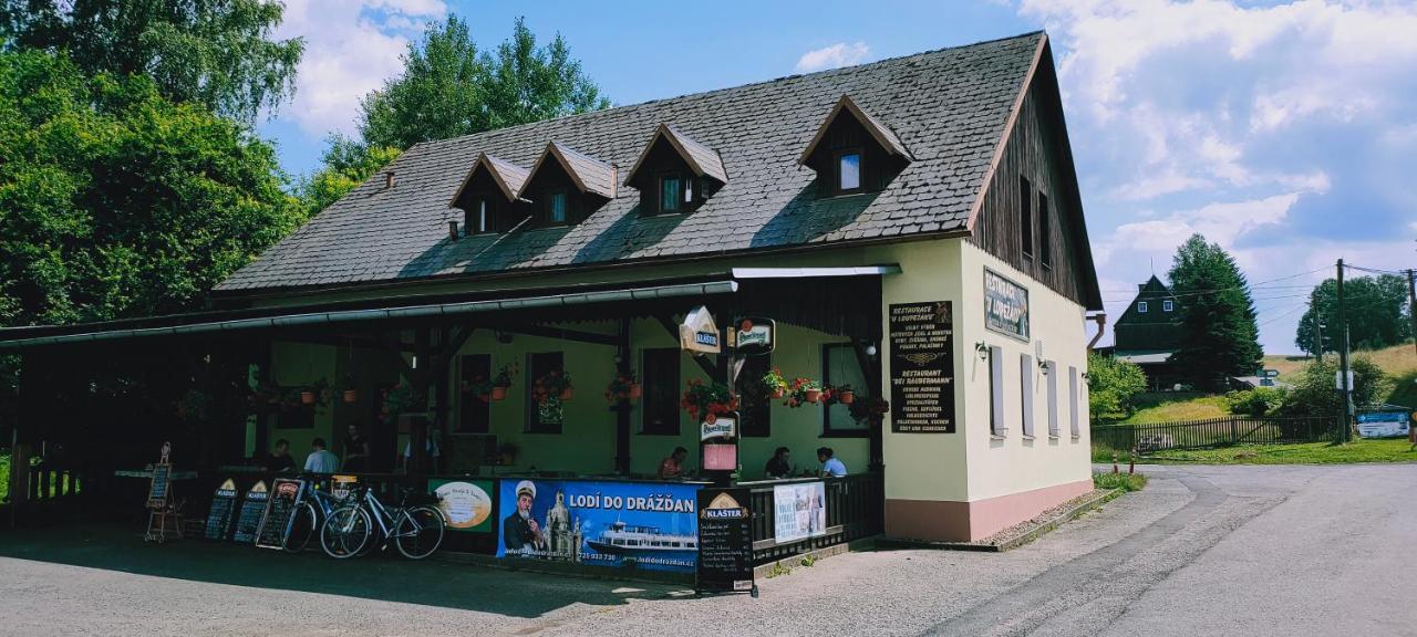 Pension U Loupezaku Hotell Jetřichovice Exteriör bild