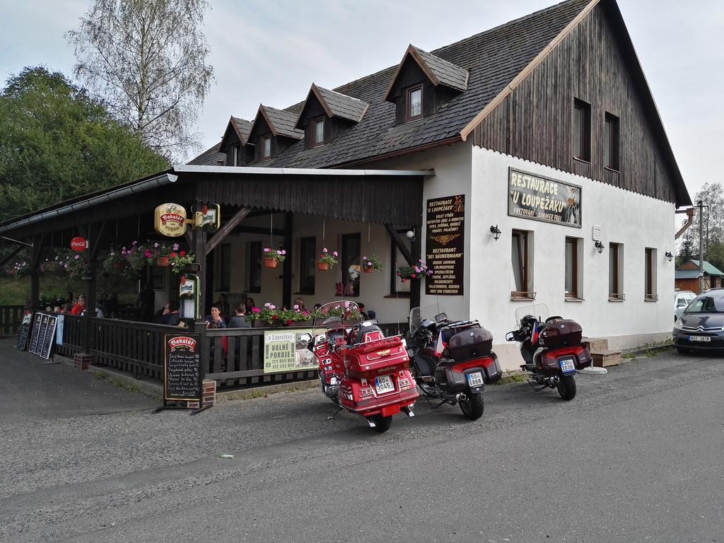 Pension U Loupezaku Hotell Jetřichovice Exteriör bild