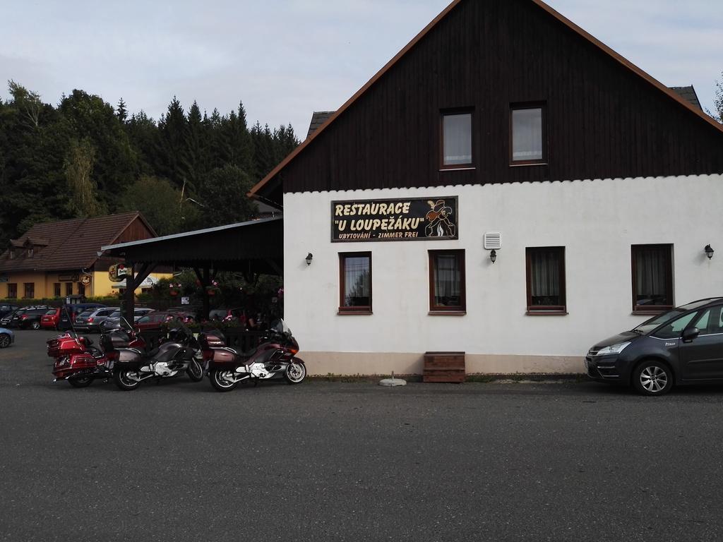 Pension U Loupezaku Hotell Jetřichovice Exteriör bild